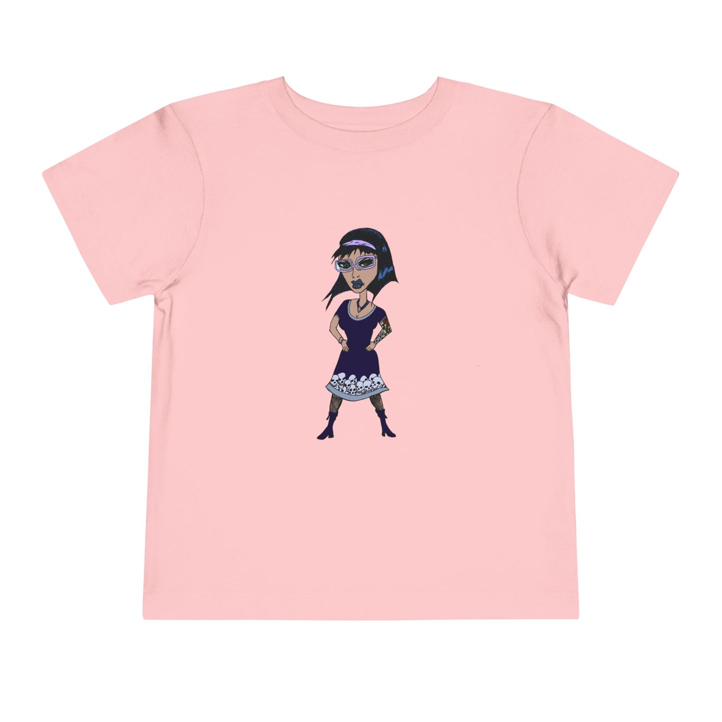 Goth Girl Toddler Tee