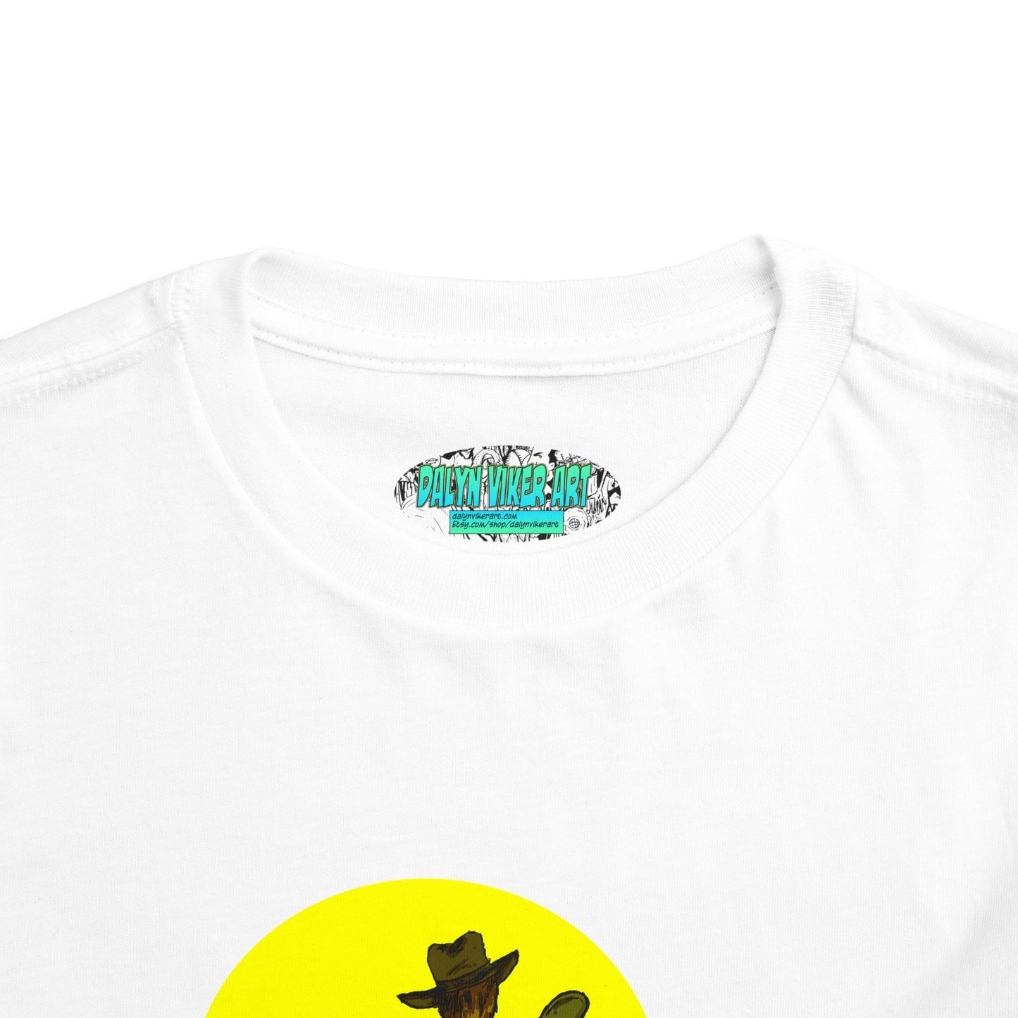 Toddler Tee — Colorful Cowboy Guitar Kids Shirt