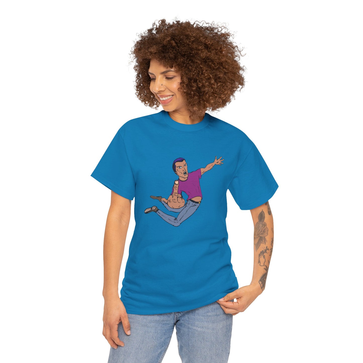 Giving a Flying F... Whimsical Graphic Tee for Creative Souls, Casual Wear, Unique Gift, Fun Statement Tee, Trendy Apparel
