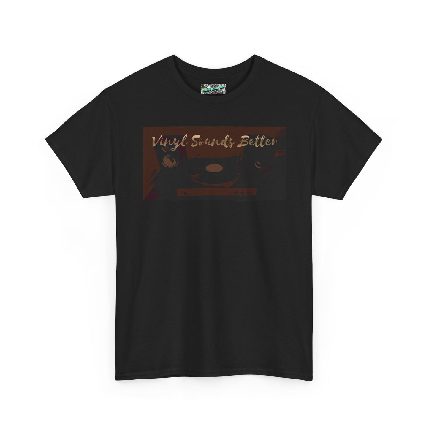 Vinyl Sounds Better T-Shirt — Retro Record Player Tee for Music Lovers