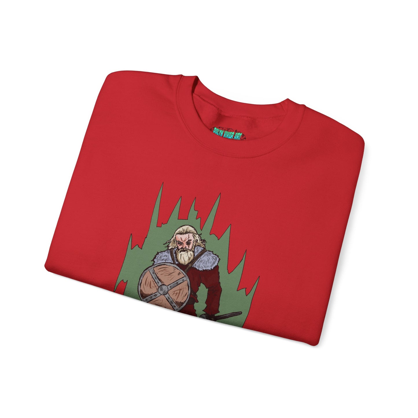 Viking Warrior Sweatshirt - Unisex Heavy Blend Crewneck