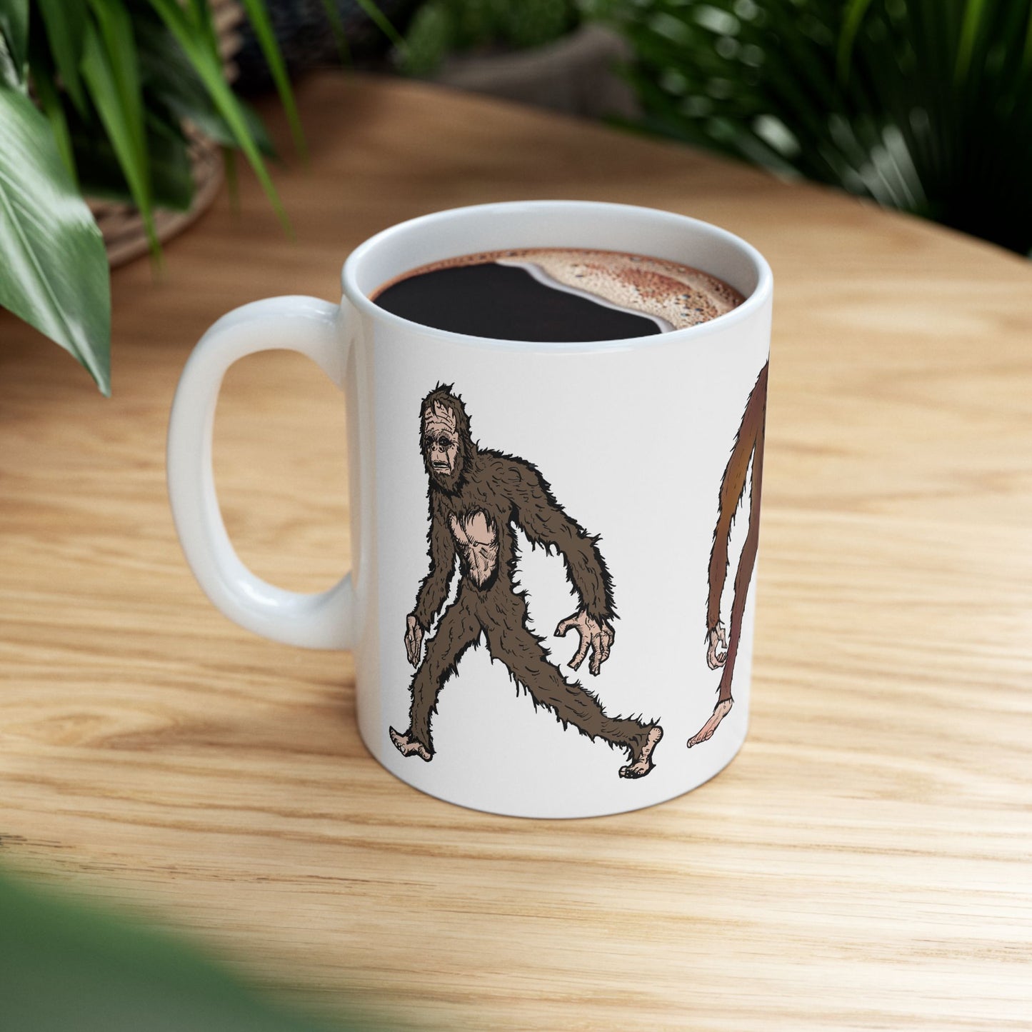 Bigfoot Sasquatch Mug — Funny Creature Coffee Cup (11oz & 15oz)