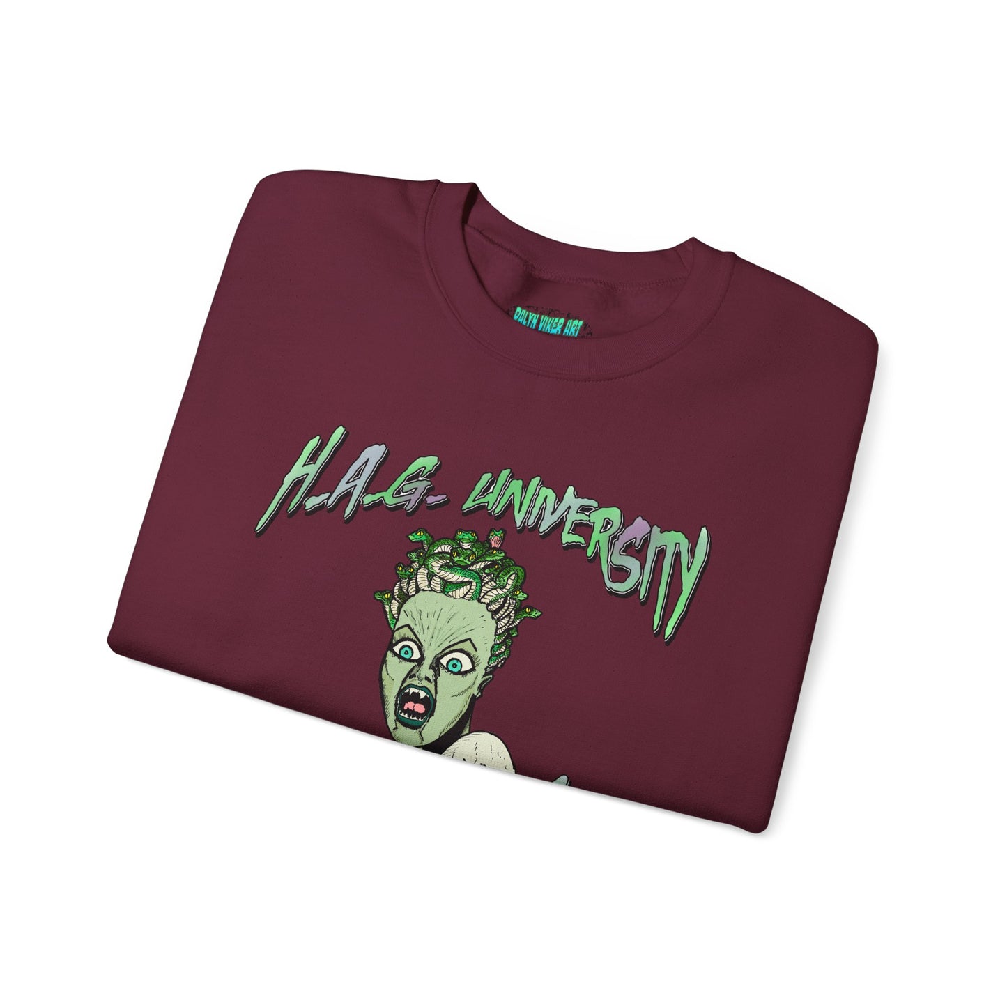 HAG University GORGONS Crewneck Sweatshirt – Unisex Heavy Blend