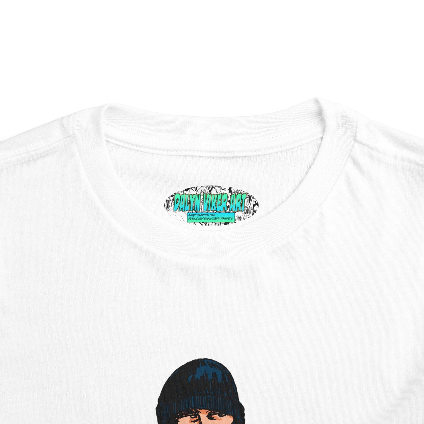 Toddler Tee — Cute Rude Skater Dude Kid Skateboard Graphic Shirt