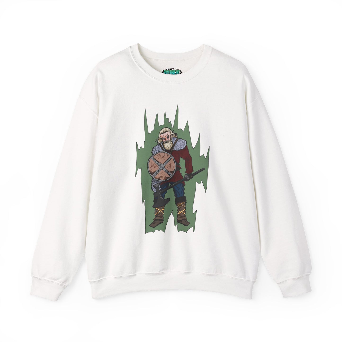 Viking Warrior Sweatshirt - Unisex Heavy Blend Crewneck