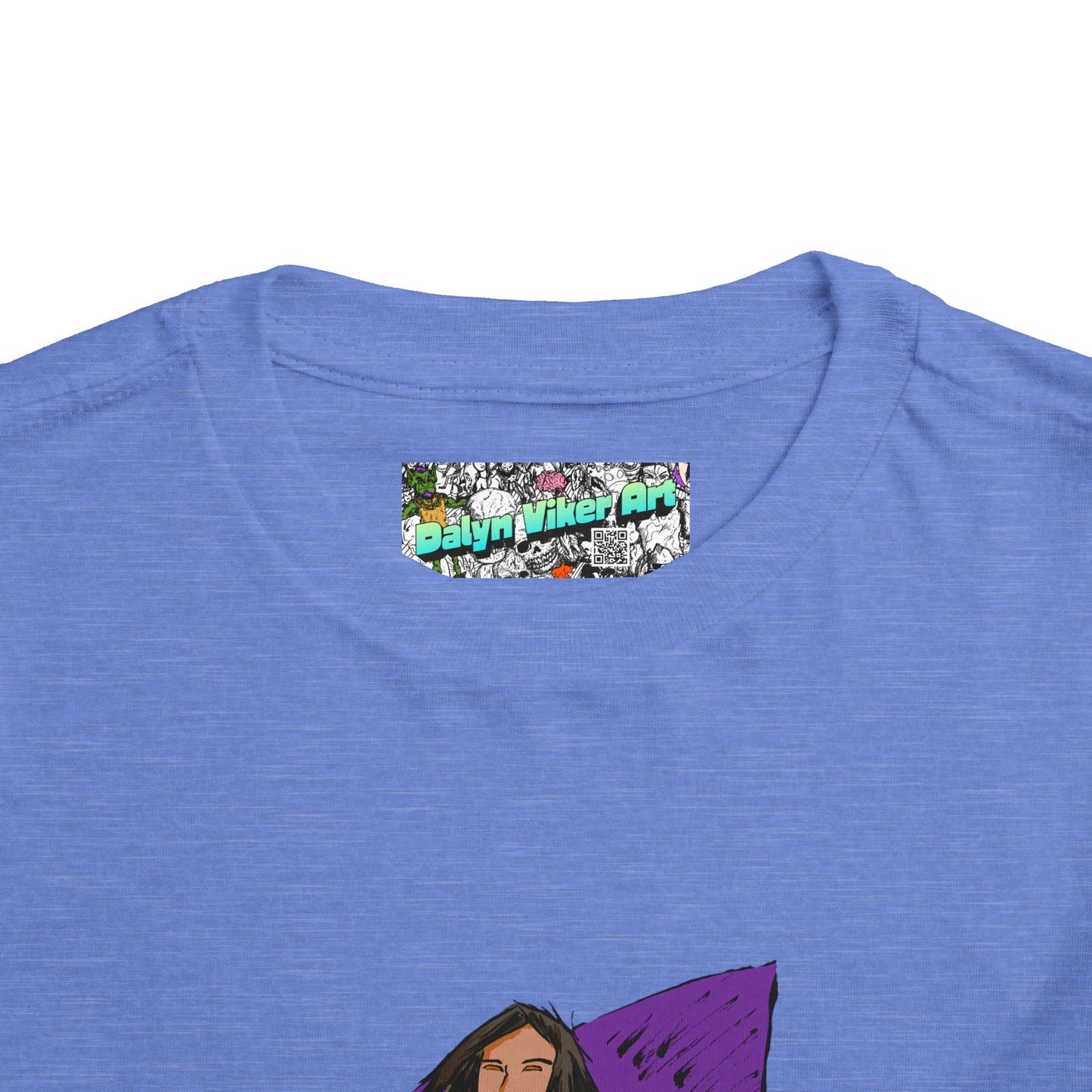 Toddler Tee — Rock Star Guitarist Graphic Kids Shirt