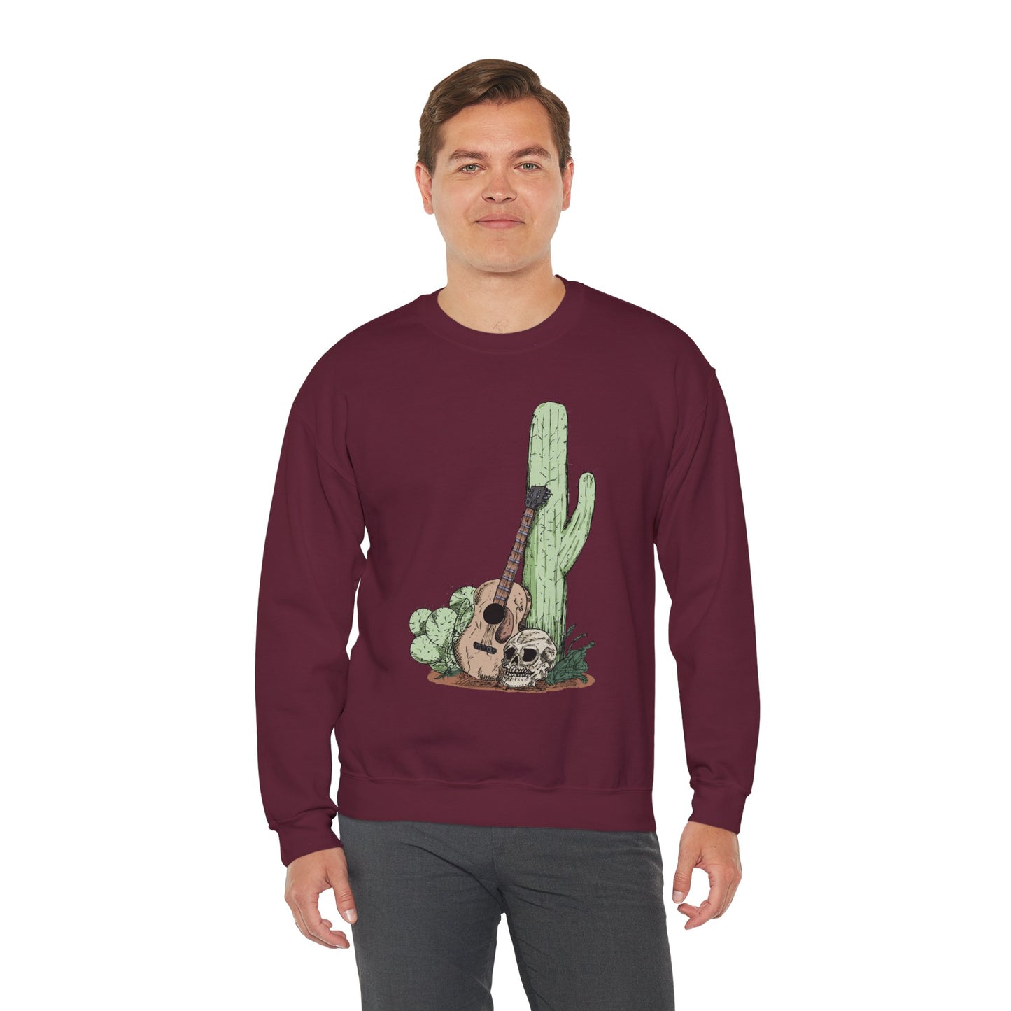 Cactus & Guitar Sweatshirt