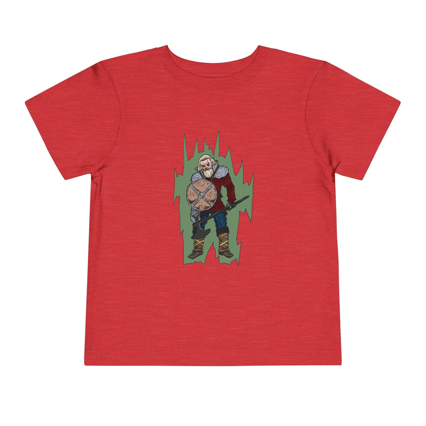 Toddler Tee — Viking Warrior Graphic Shirt
