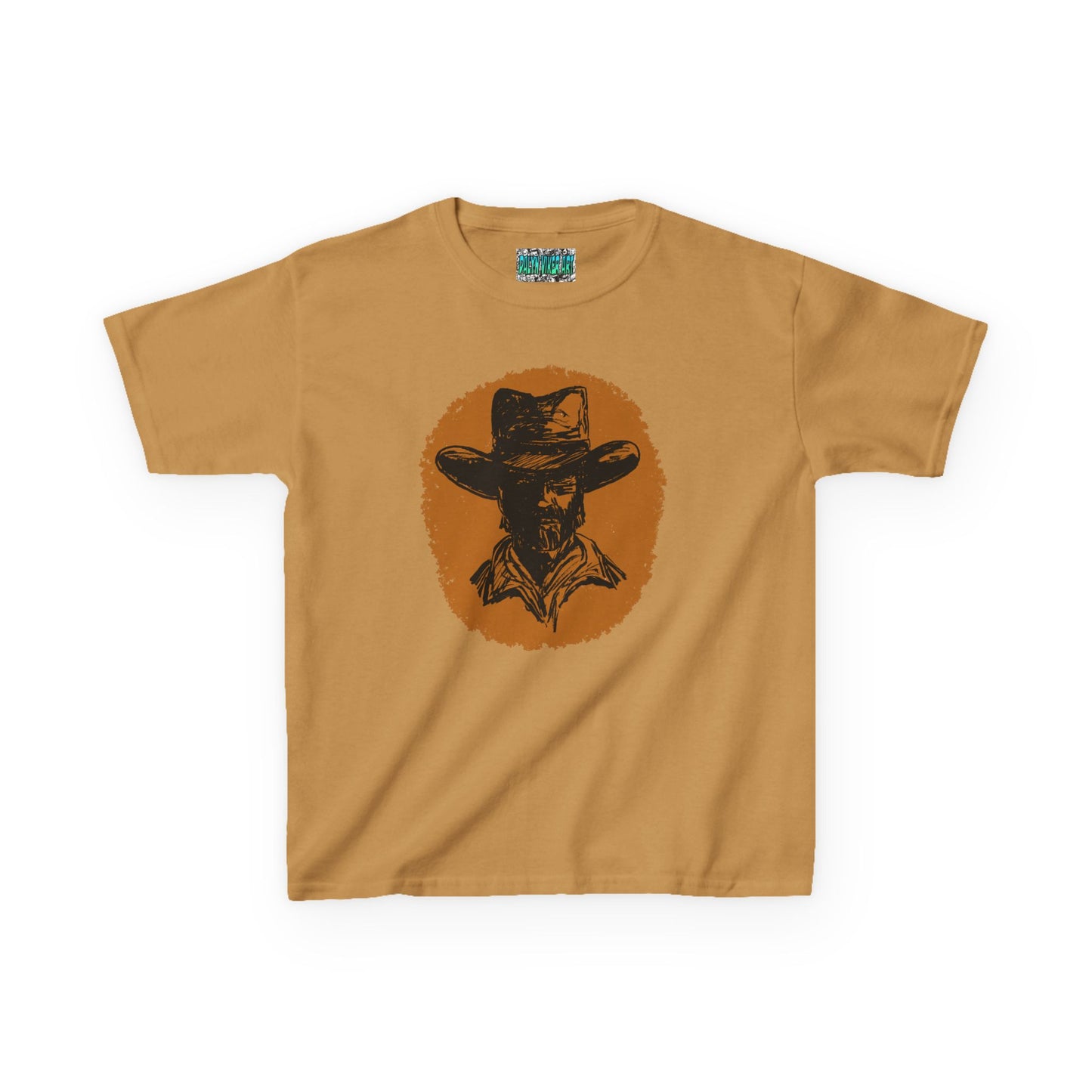 Southwestern Cowboy Kids Heavy Cotton™ Tee