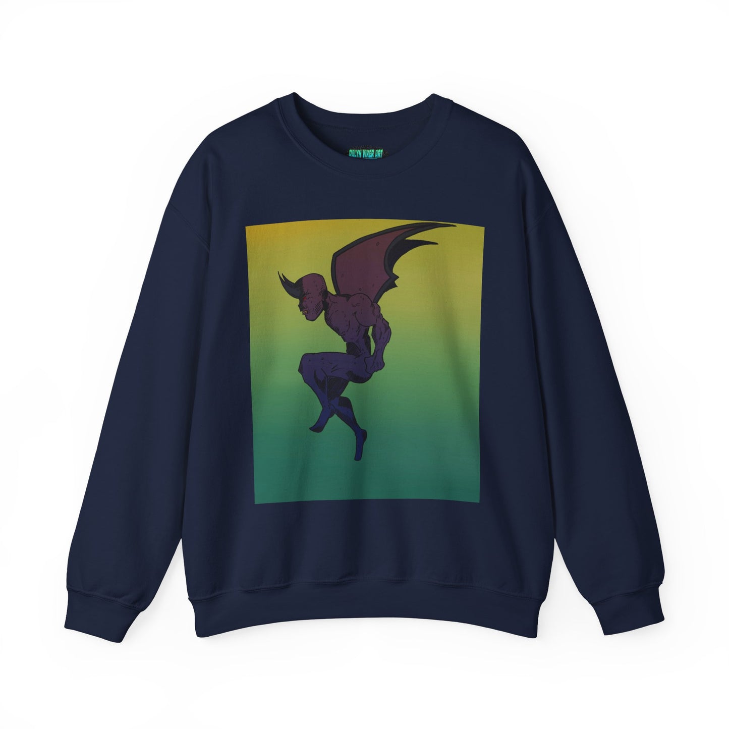 Gradient Demon Unisex Heavy Blend™ Crewneck Sweatshirt