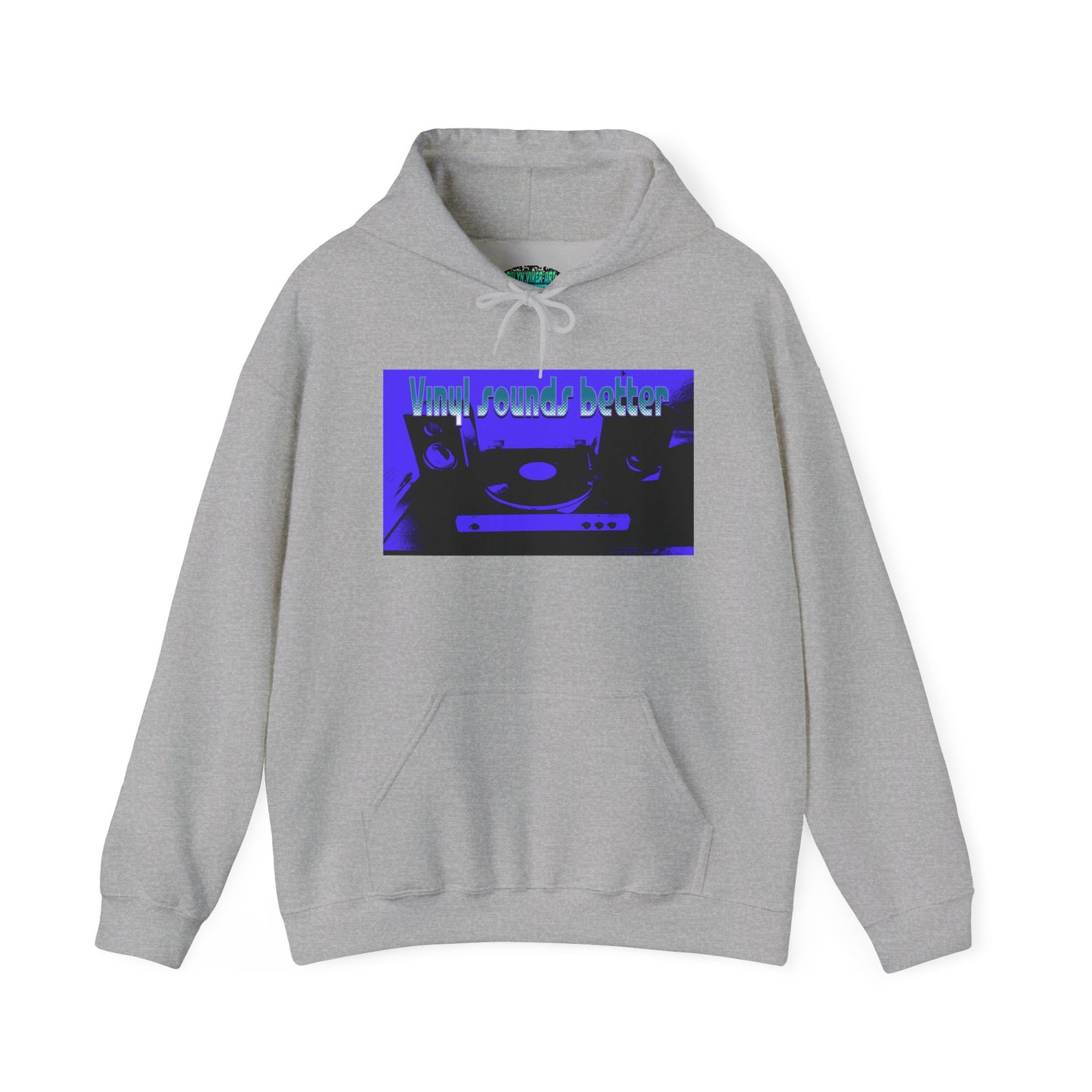 Vinyl Sounds Better Hoodie, Perfect for Music Lovers, Gift for DJs, Casual Wear, Comfortable Sweatshirt, Trendy Music Apparel