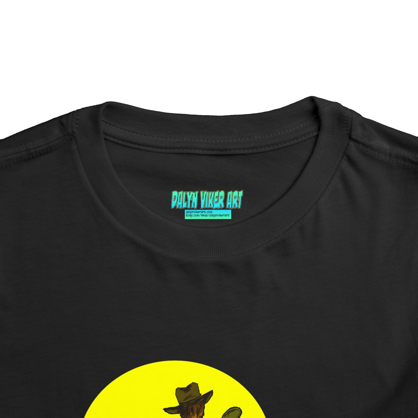 Toddler Tee — Colorful Cowboy Guitar Kids Shirt