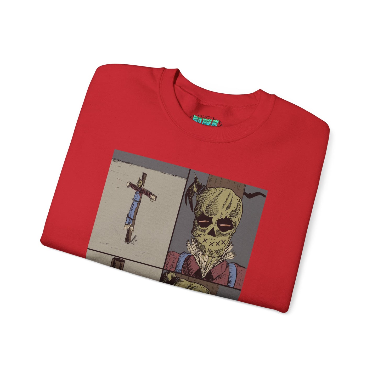 Scarecrow Graphic Crewneck Sweatshirt