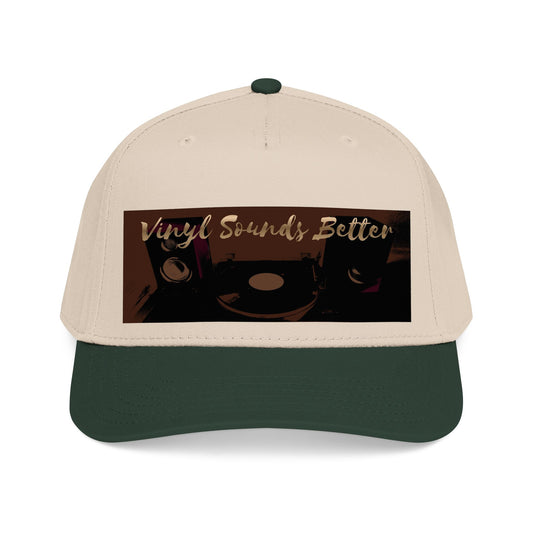 Vinyl Sounds Better - Mid Profile Baseball Cap