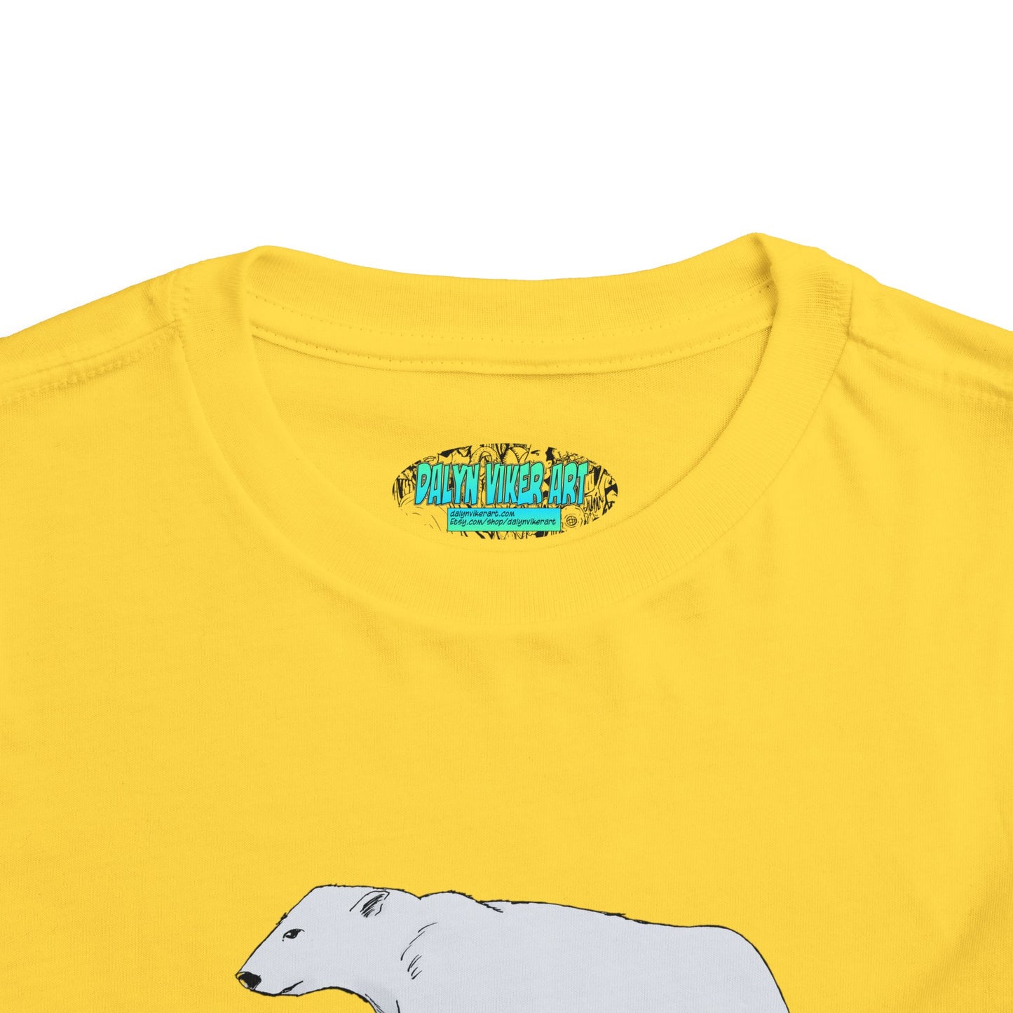 Polar Bear Toddler Tee — Cute Arctic Animal Shirt for Kids