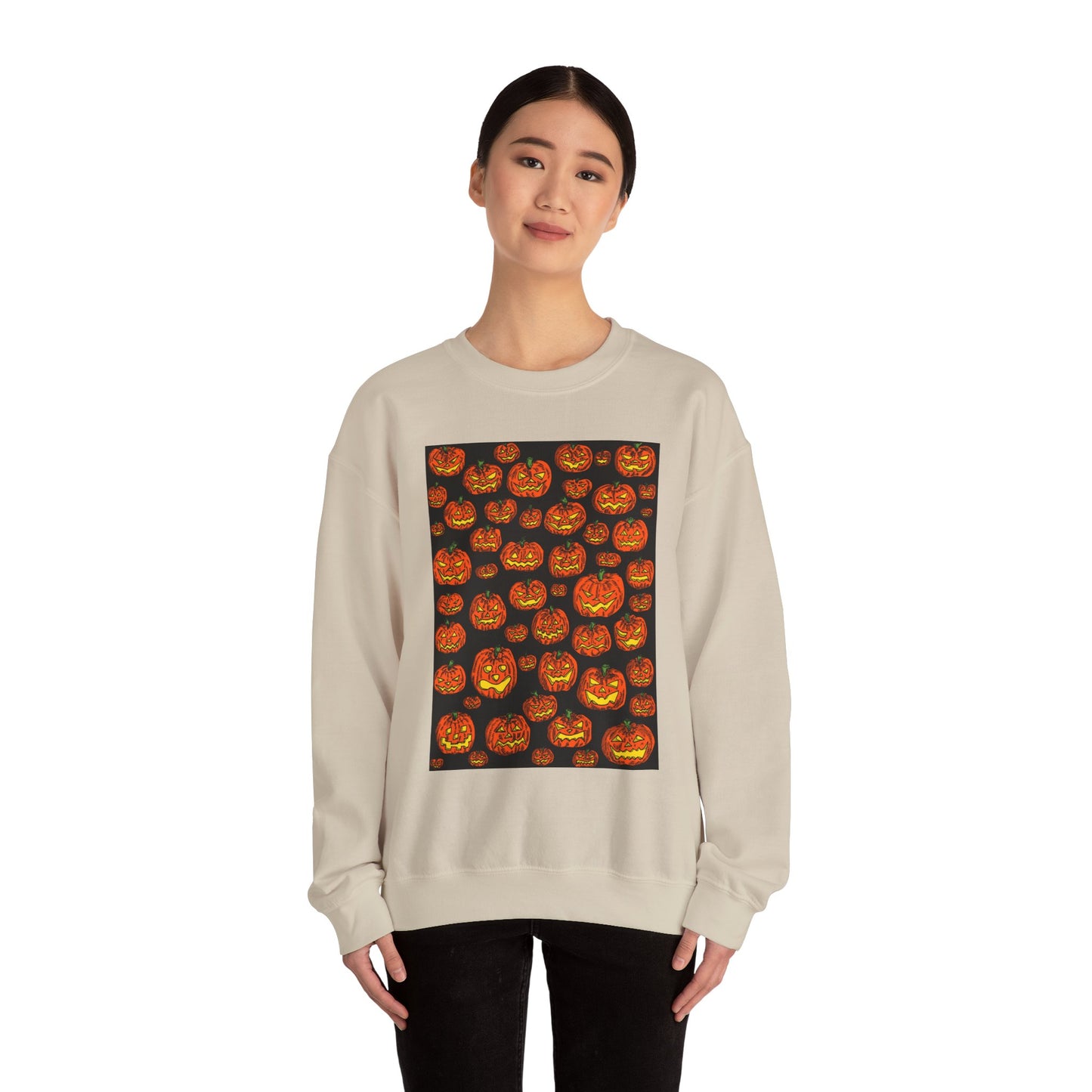 Pumpkin Patch Crewneck Sweatshirt for Fall Celebrations