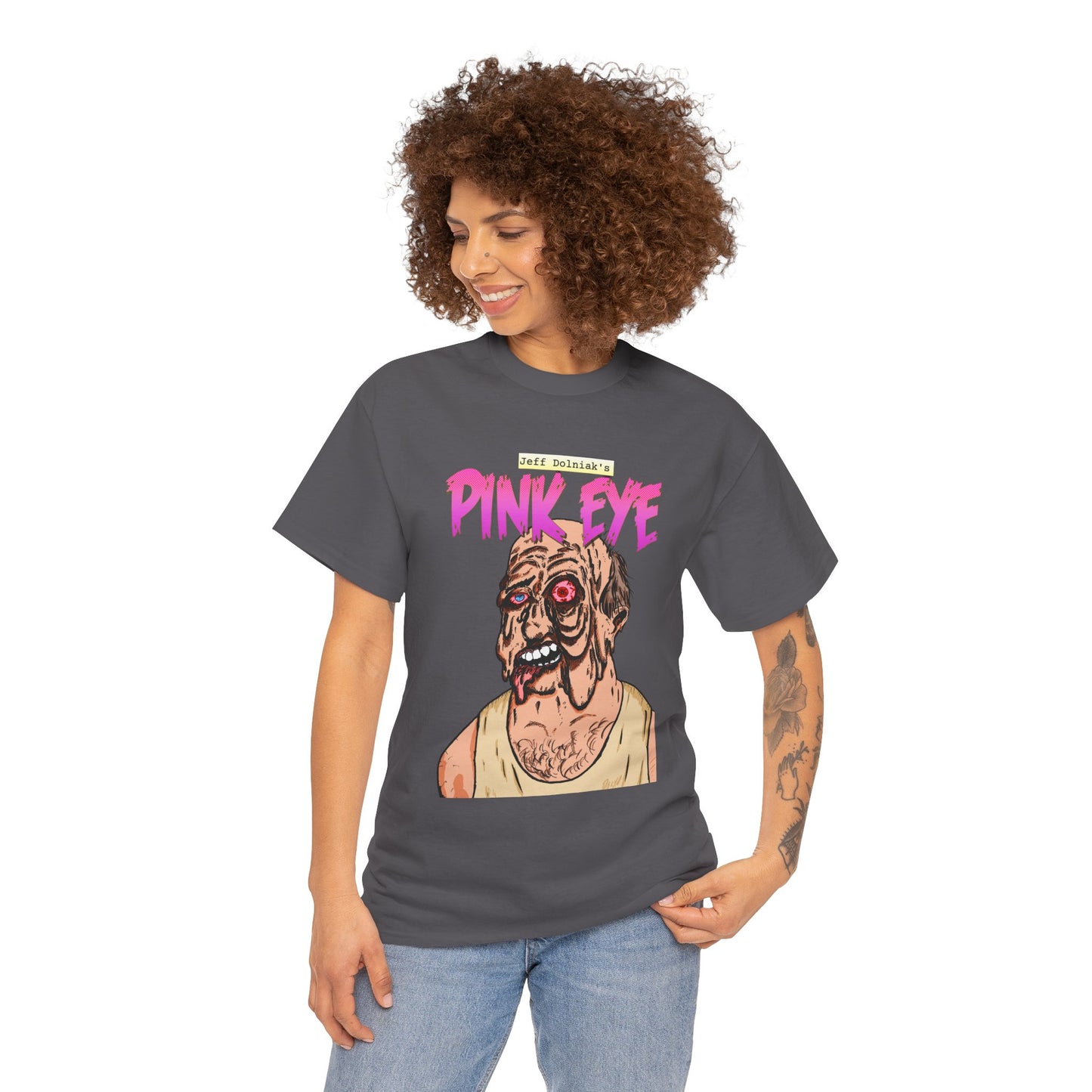 Pink Eye - Body Horror Illustration T-Shirt