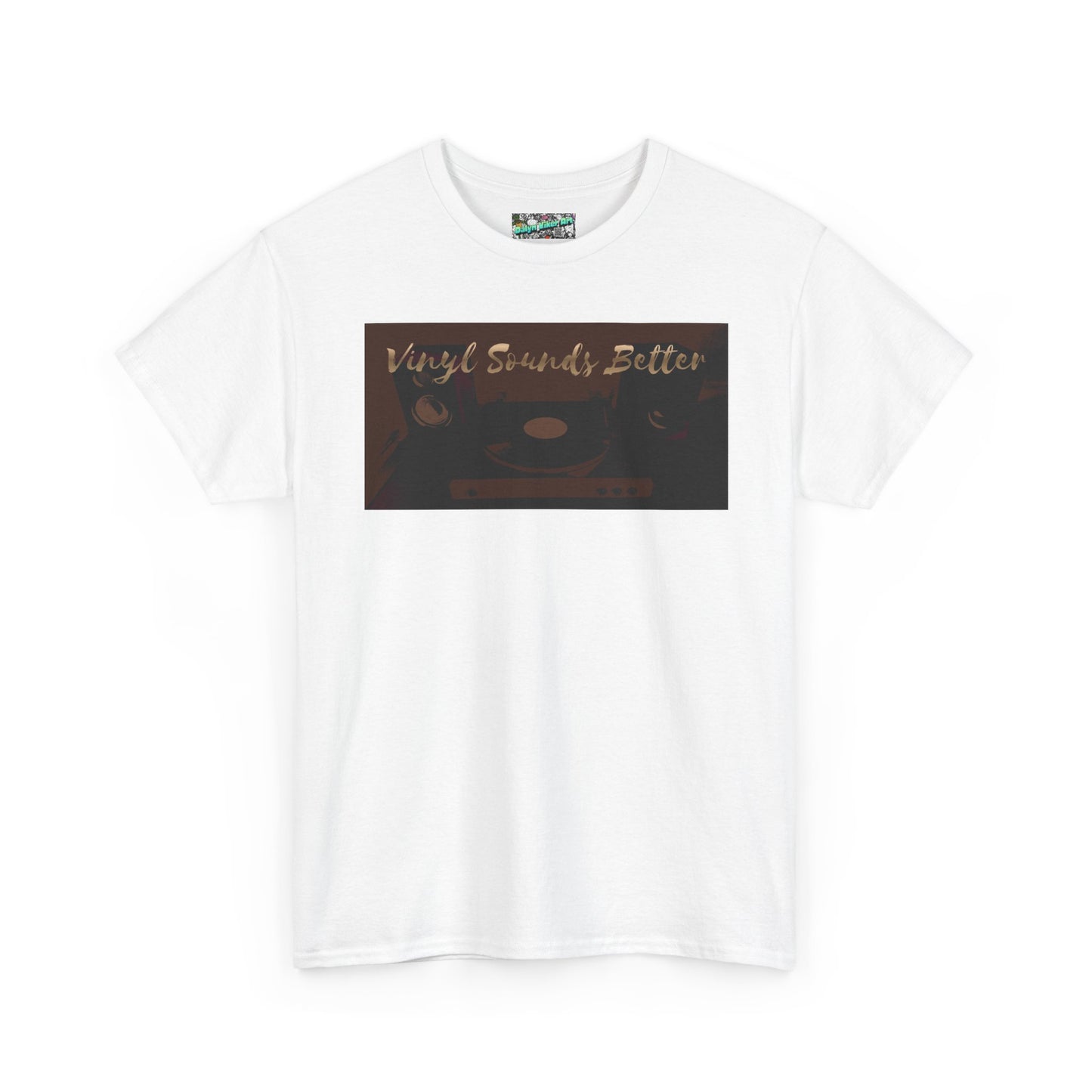 Vinyl Sounds Better T-Shirt — Retro Record Player Tee for Music Lovers