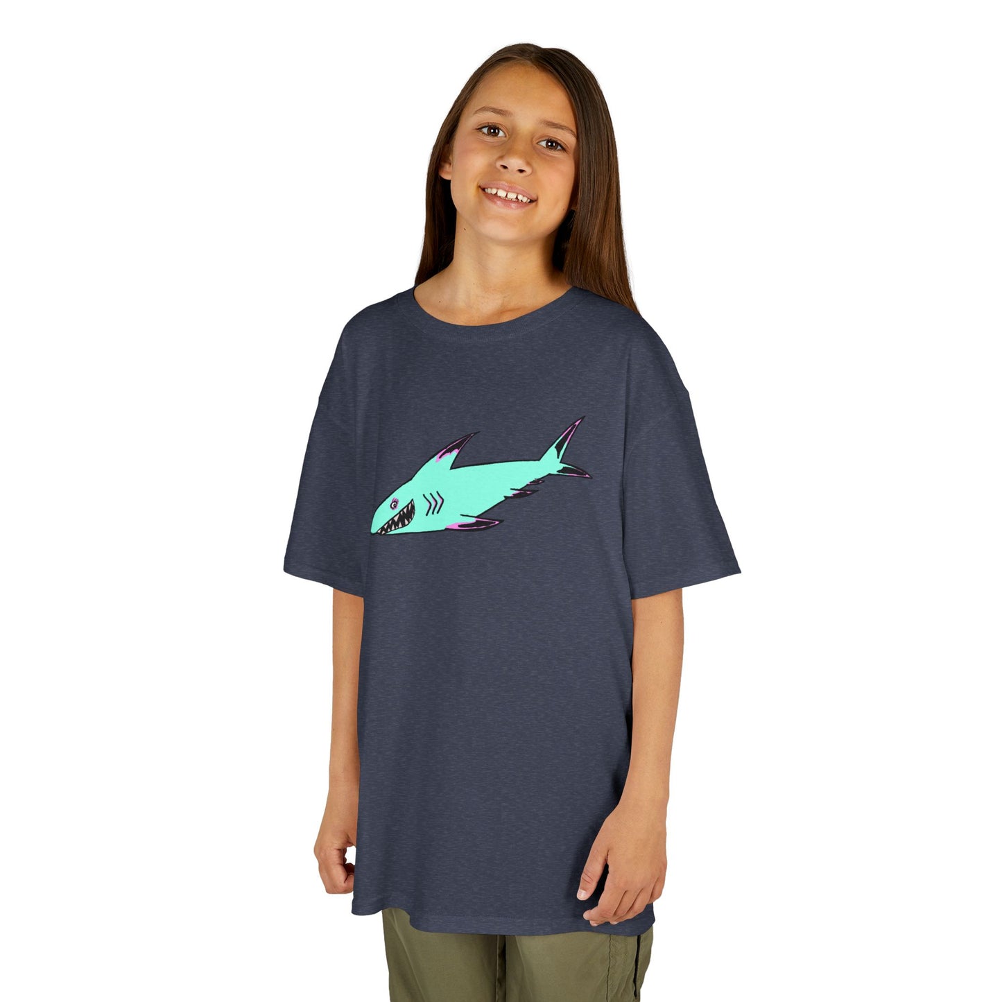 Cool Shark Kids Tee, Animal T-Shirt, Gifts for Boys, Summer Wear, Fun Graphic Tee, Birthday Gift