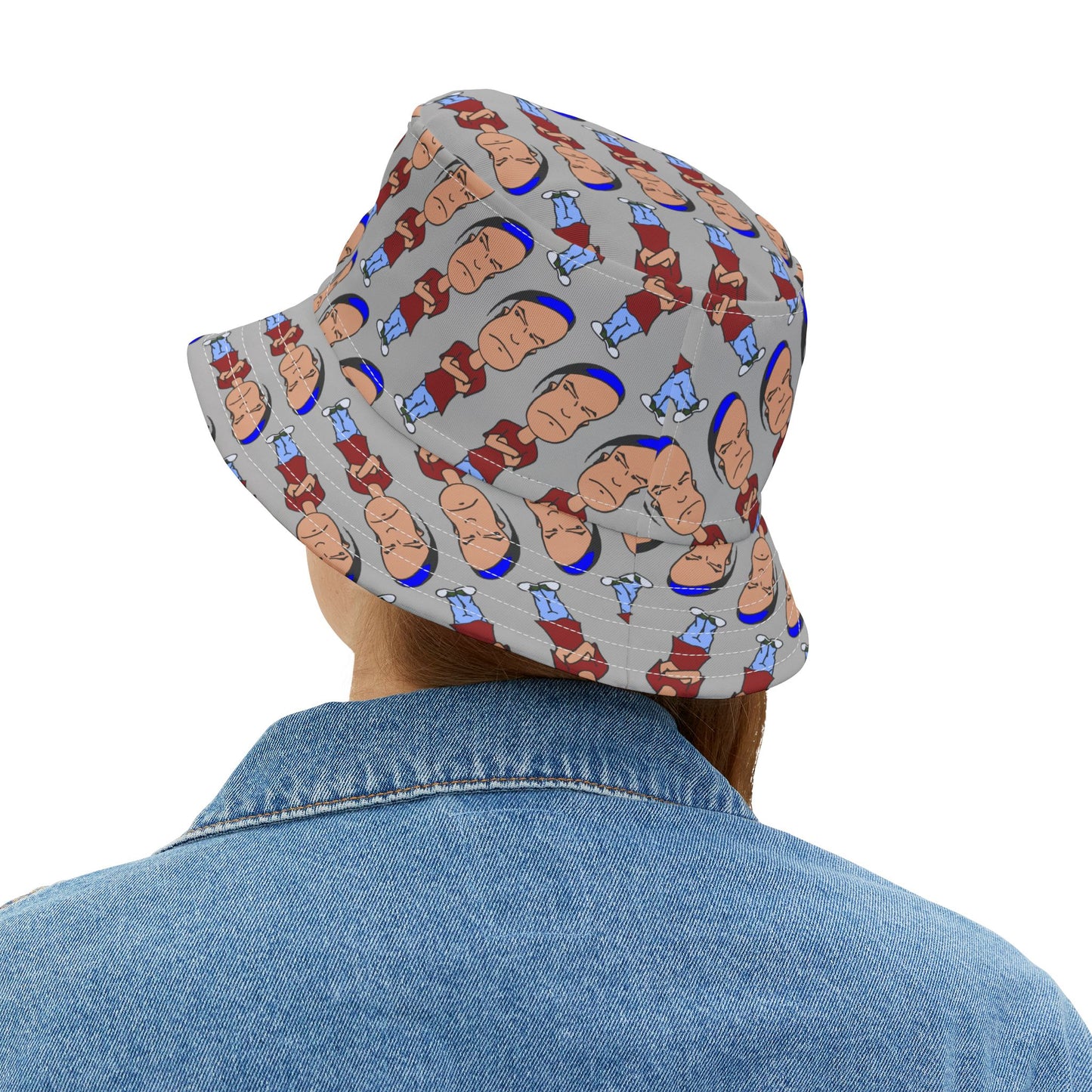 Playful Bucket Hat for Fun-Loving Individuals, Summer Accessory, Unique Gift, Festival Wear, Casual Style, Streetwear Statement
