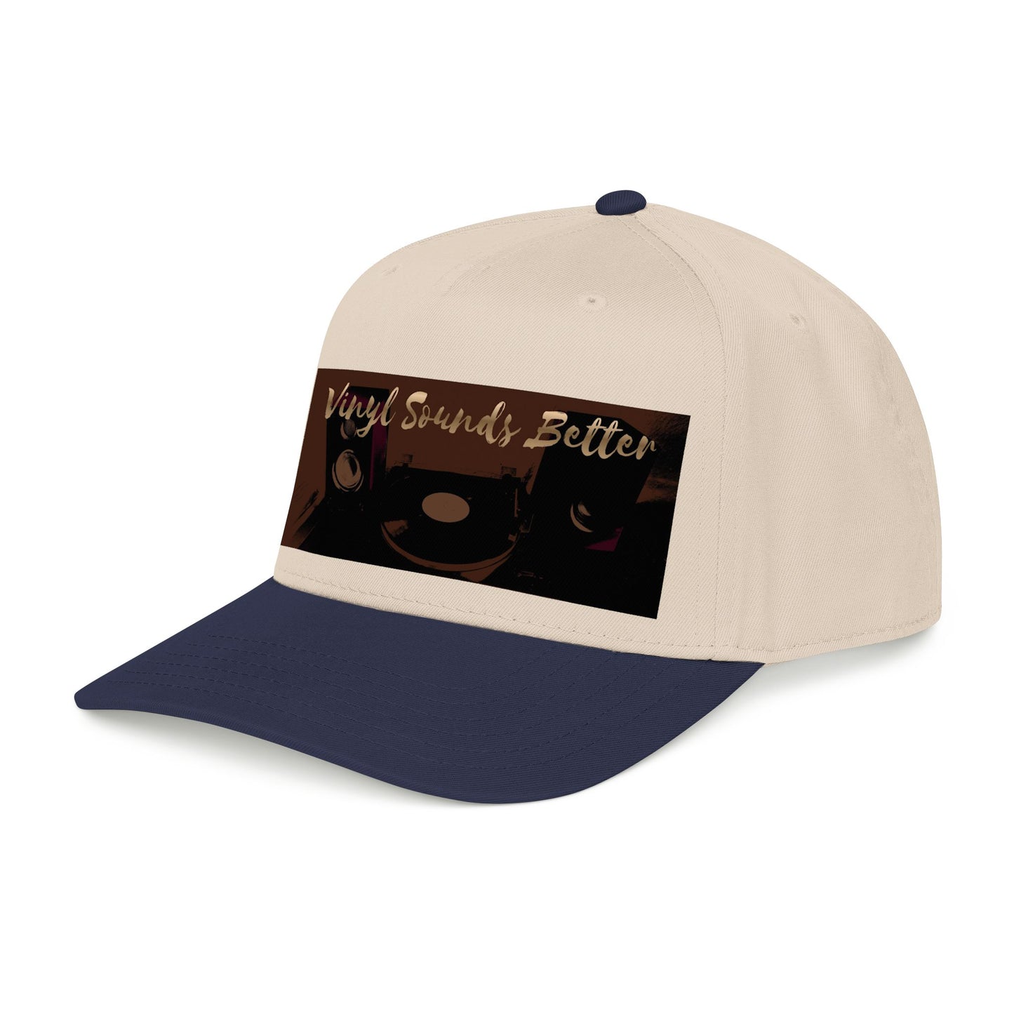 Vinyl Sounds Better - Mid Profile Baseball Cap