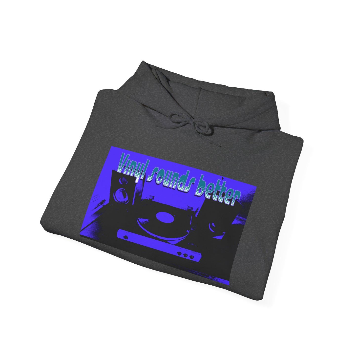 Vinyl Sounds Better Hoodie, Perfect for Music Lovers, Gift for DJs, Casual Wear, Comfortable Sweatshirt, Trendy Music Apparel