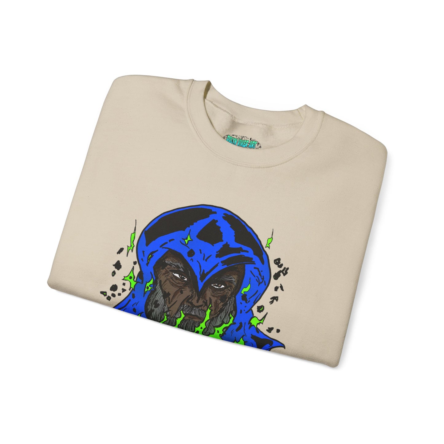 Cosmic Wizard Mystical Graphic Sweatshirt