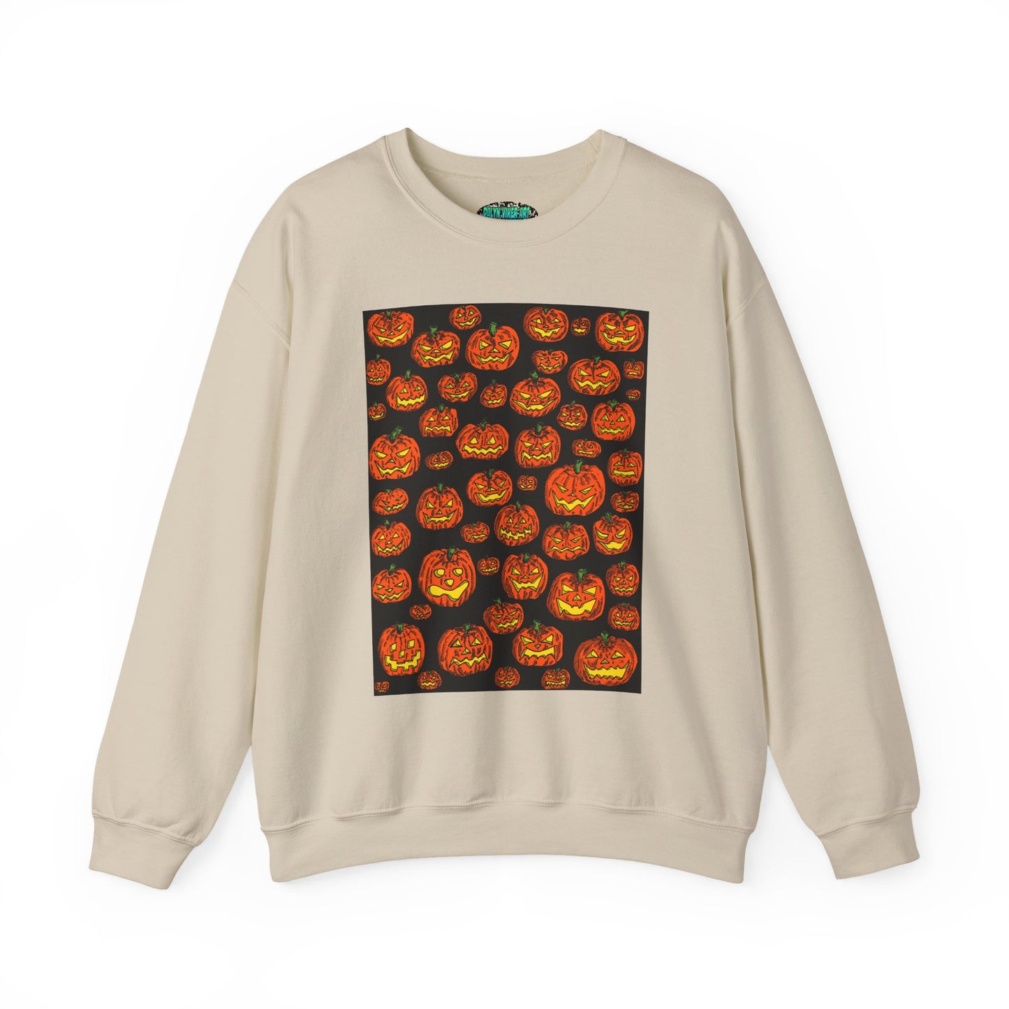Pumpkin Patch Crewneck Sweatshirt for Fall Celebrations
