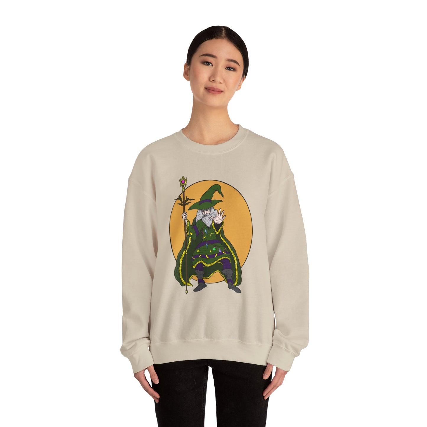 Wizard-Themed Unisex Crewneck Sweatshirt