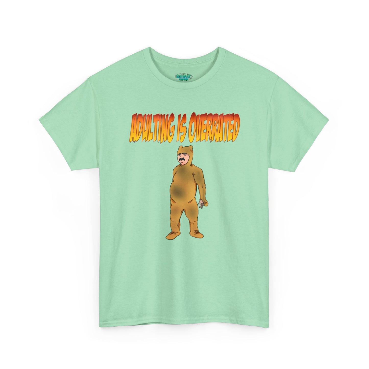 Funny Adulting is Overrated Unisex Heavy Cotton Tee