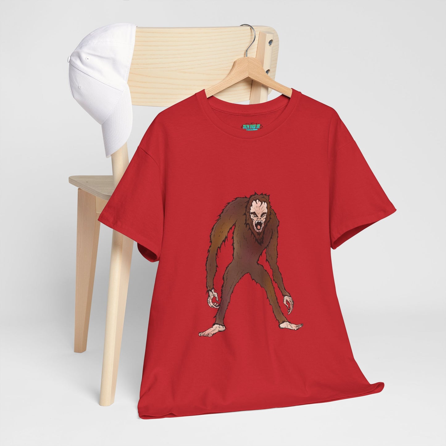 Bigfoot Sketch T‑Shirt — Retro Sasquatch Graphic Tee