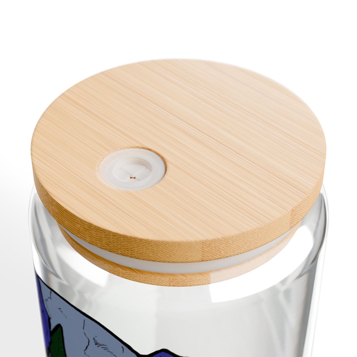 16oz Skull & Rose Sipper Glass - Eco-Friendly Drinkware for Halloween & Everyday Use