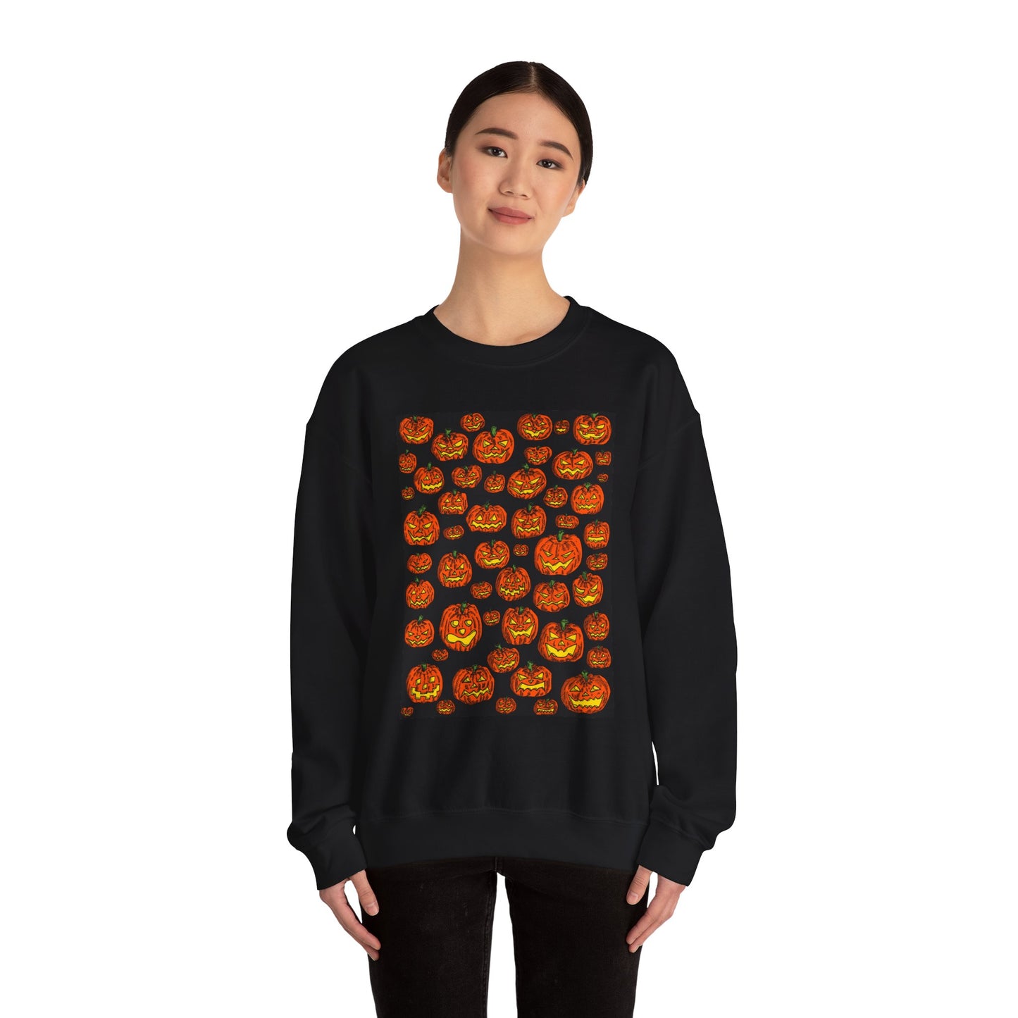 Pumpkin Patch Crewneck Sweatshirt for Fall Celebrations