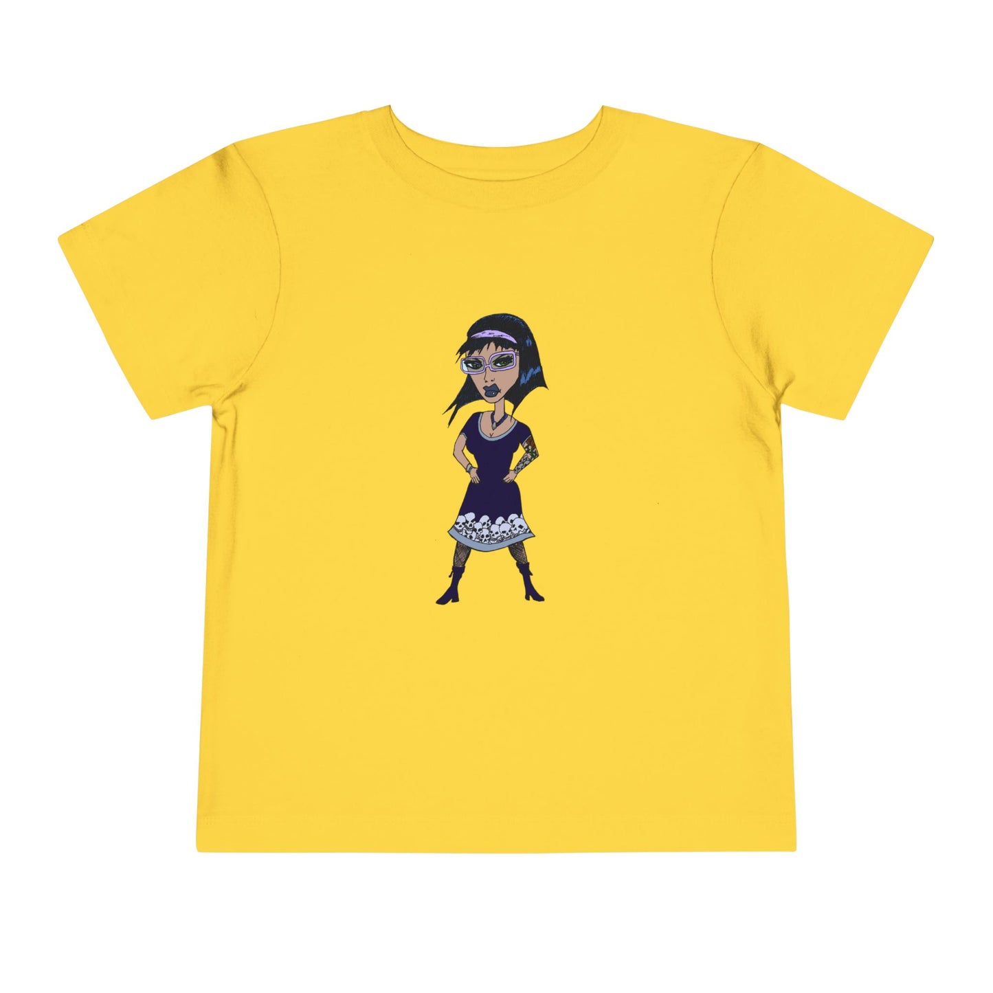 Goth Girl Toddler Tee