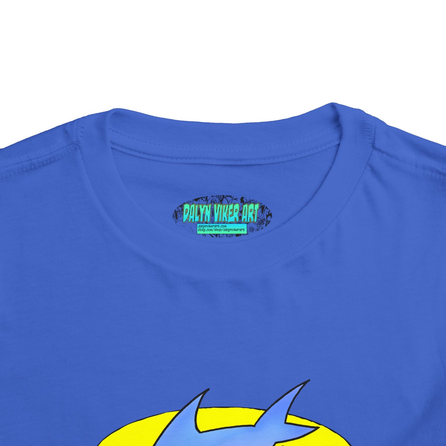 Toddler Shark Tee — Cute Blue Shark Graphic Kids Shirt