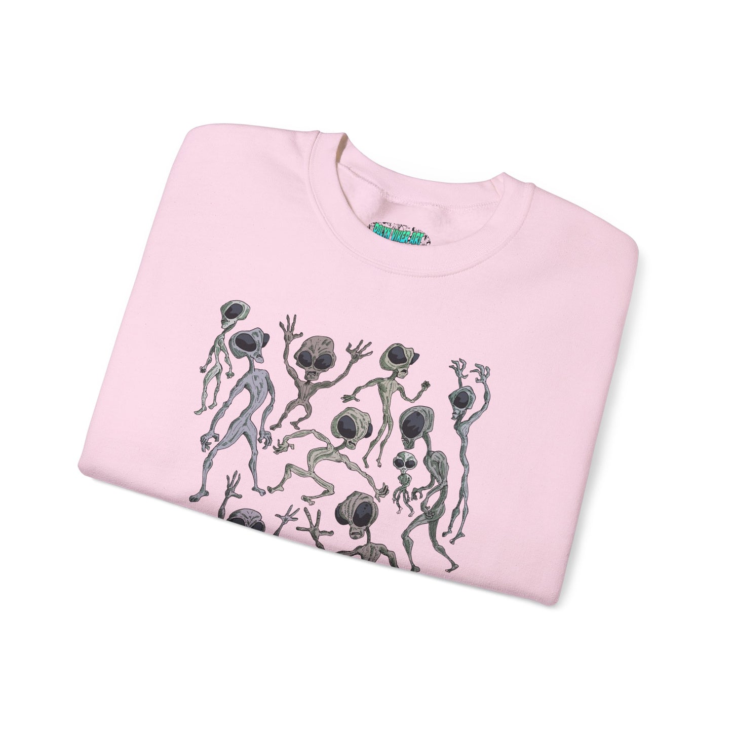 Alien Dance Party Crewneck Sweatshirt - Unisex Heavy Blend™