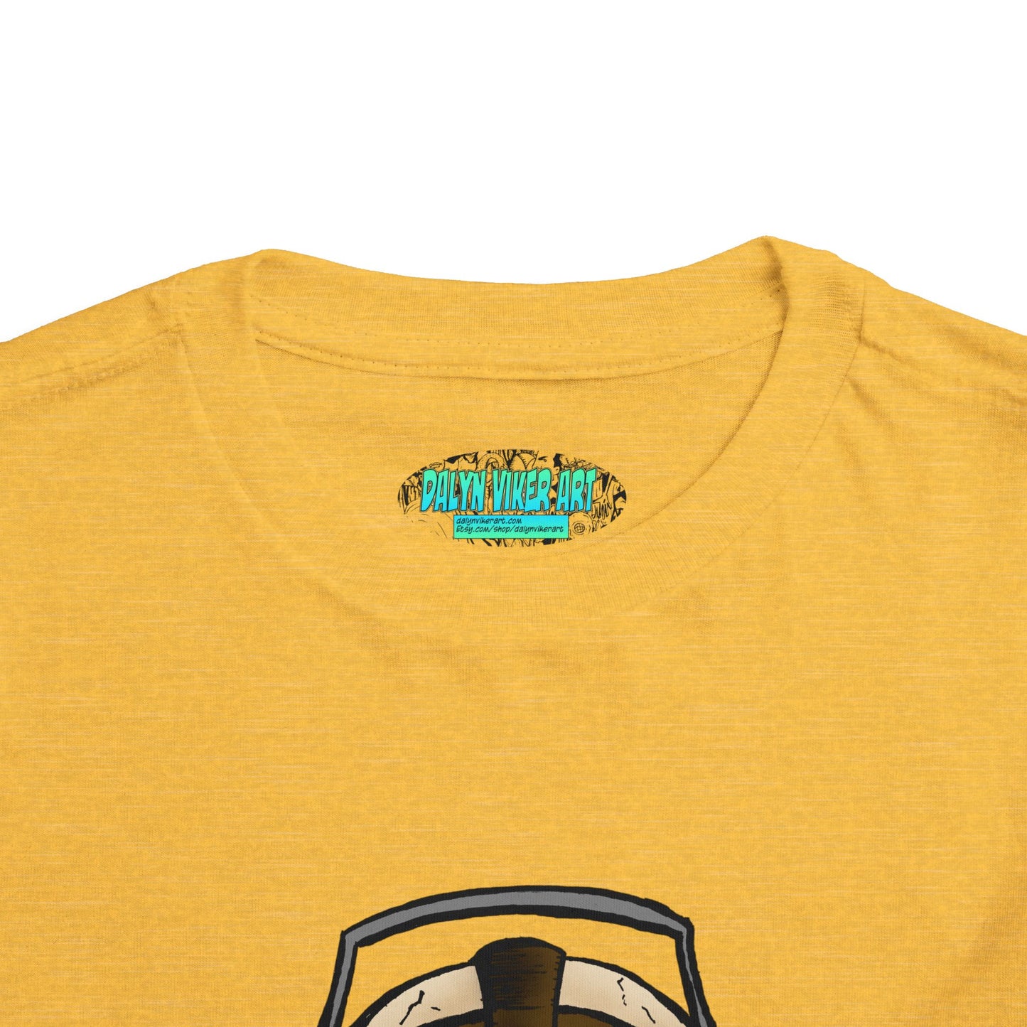 Toddler Tee — Playful Screaming Skull Graphic Kids' Shirt