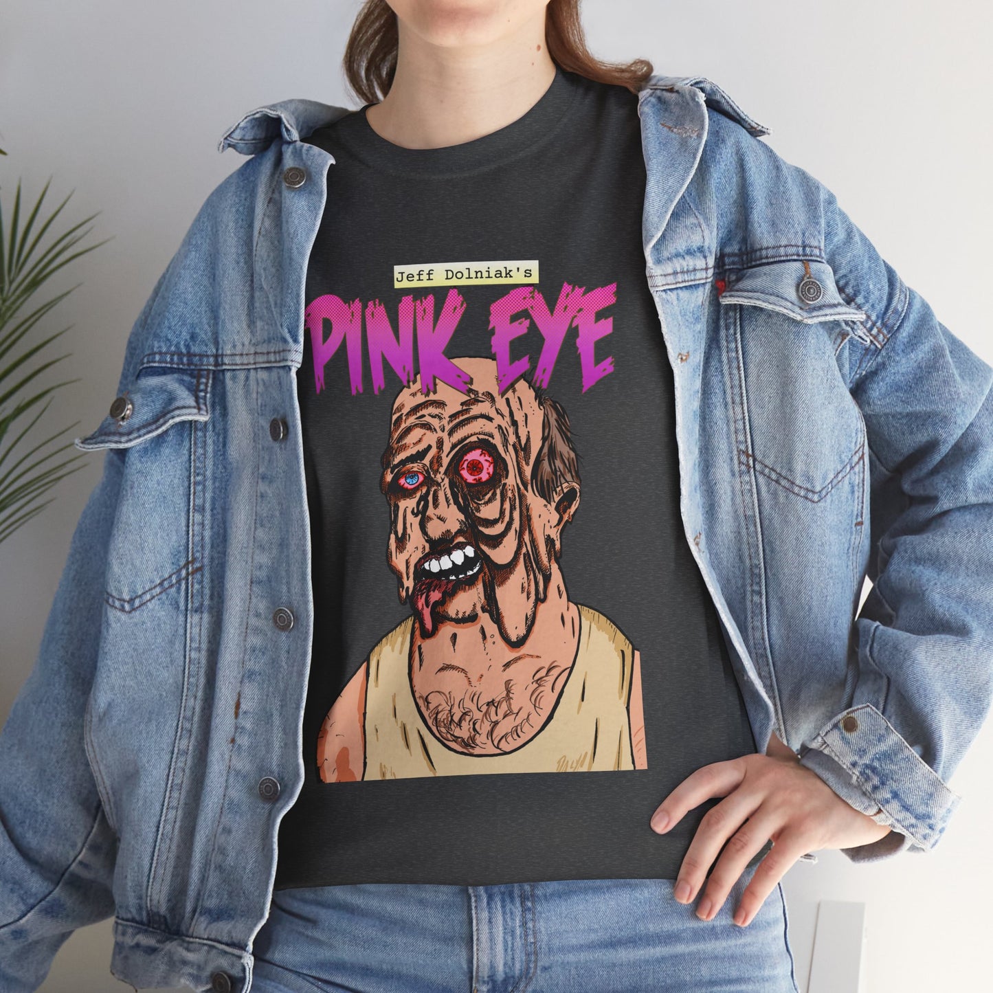 Pink Eye - Body Horror Illustration T-Shirt