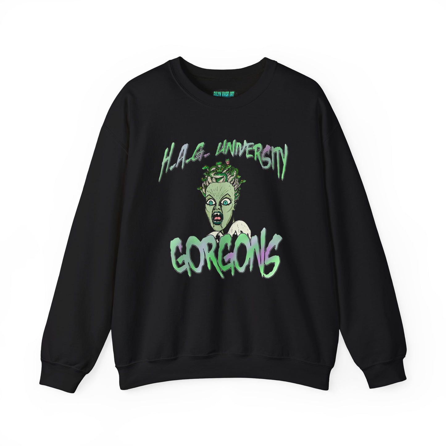 HAG University GORGONS Crewneck Sweatshirt – Unisex Heavy Blend