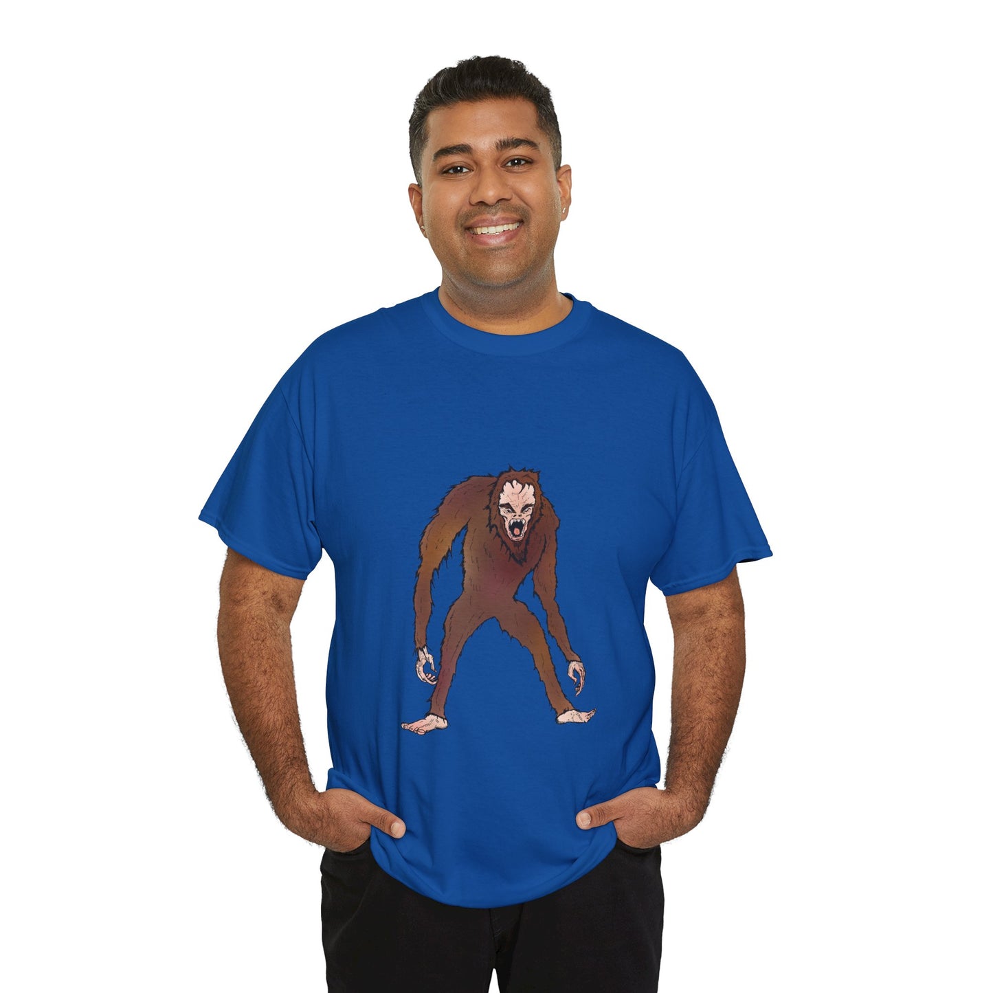 Bigfoot Sketch T‑Shirt — Retro Sasquatch Graphic Tee