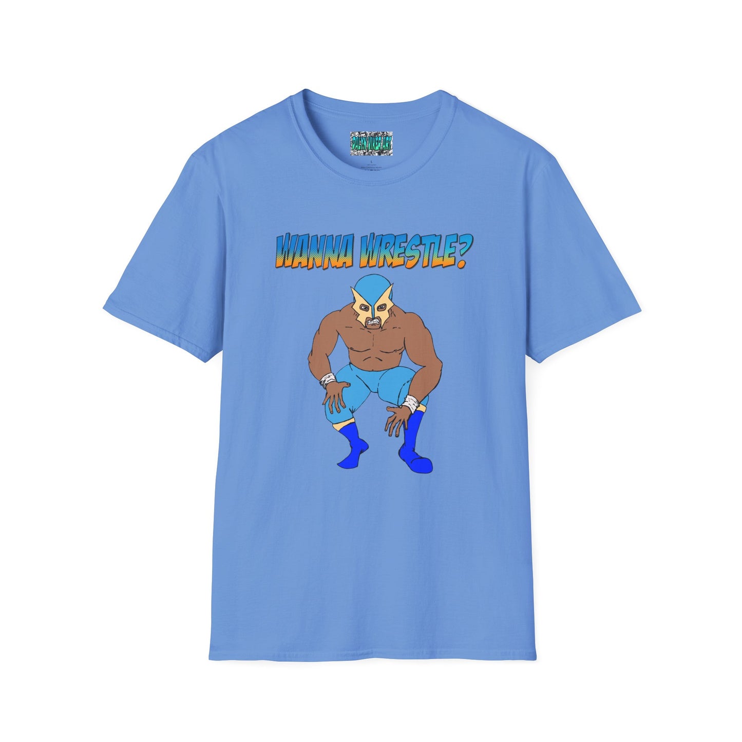 Wanna Wrestle? Unisex Softstyle T-Shirt