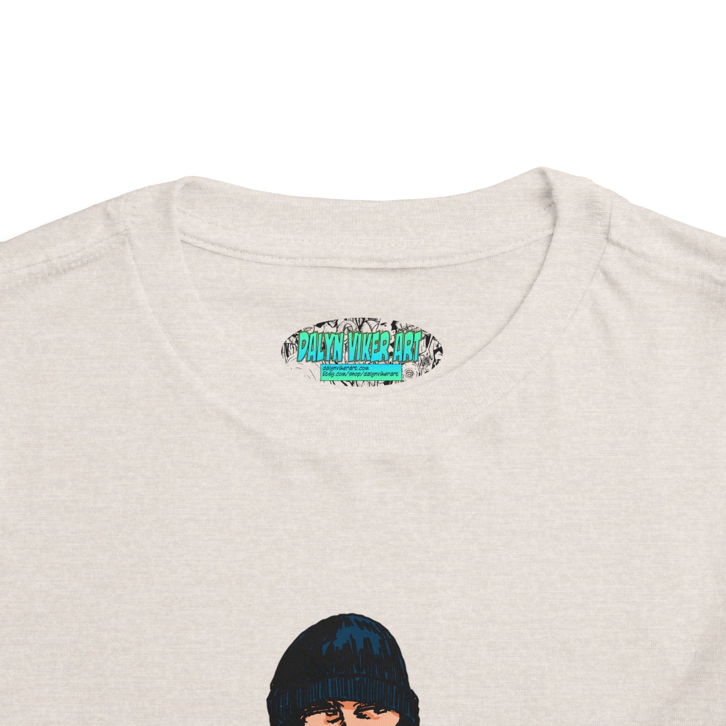 Toddler Tee — Cute Rude Skater Dude Kid Skateboard Graphic Shirt