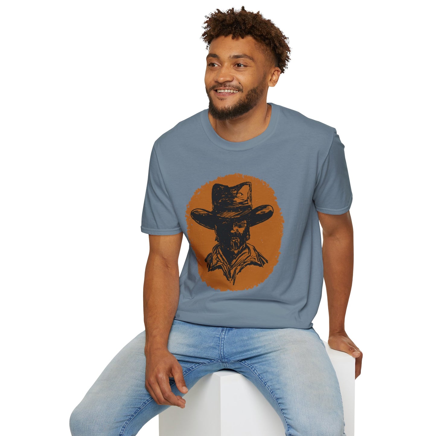 Southwest Cowboy Unisex T-Shirt - Western Rancher Design