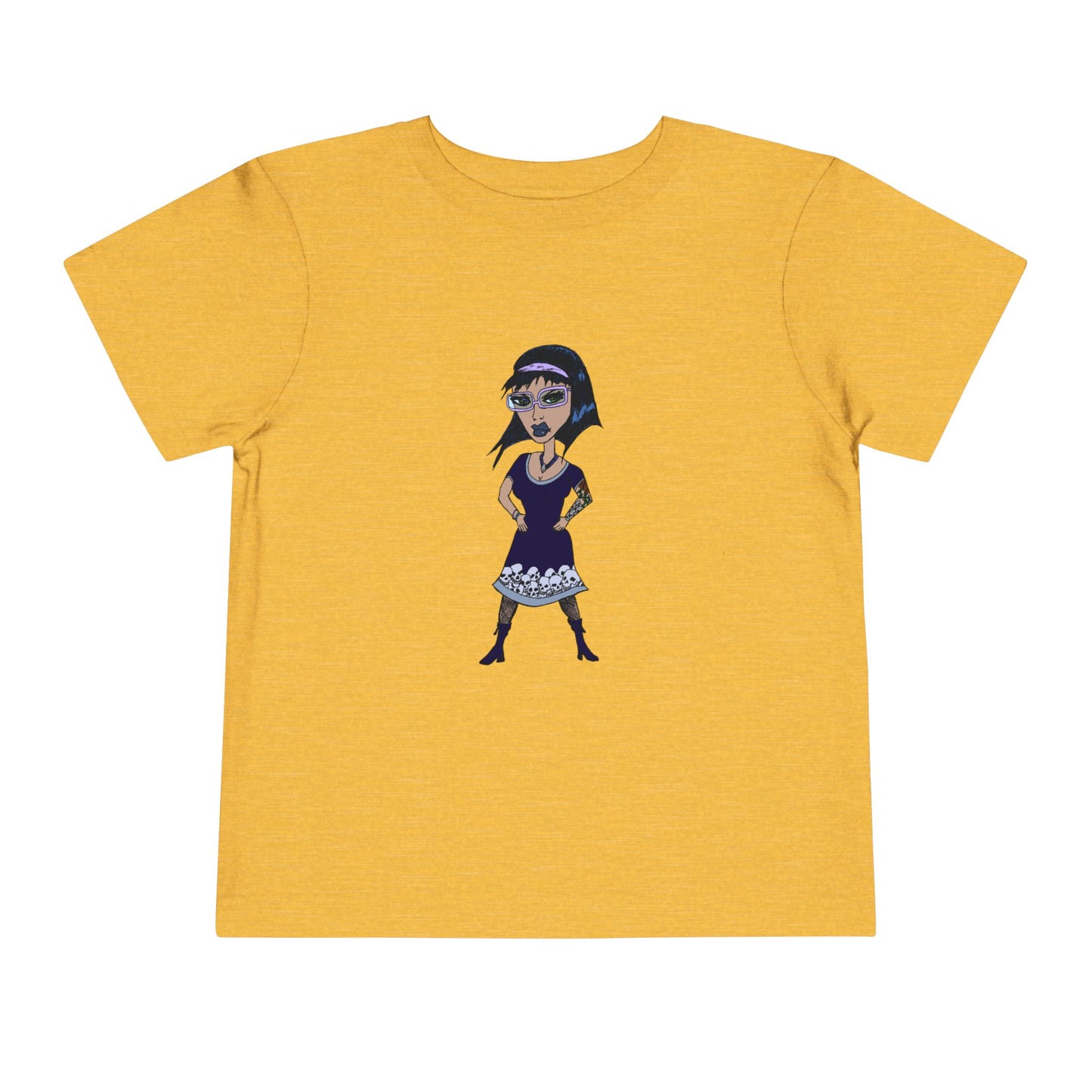 Goth Girl Toddler Tee