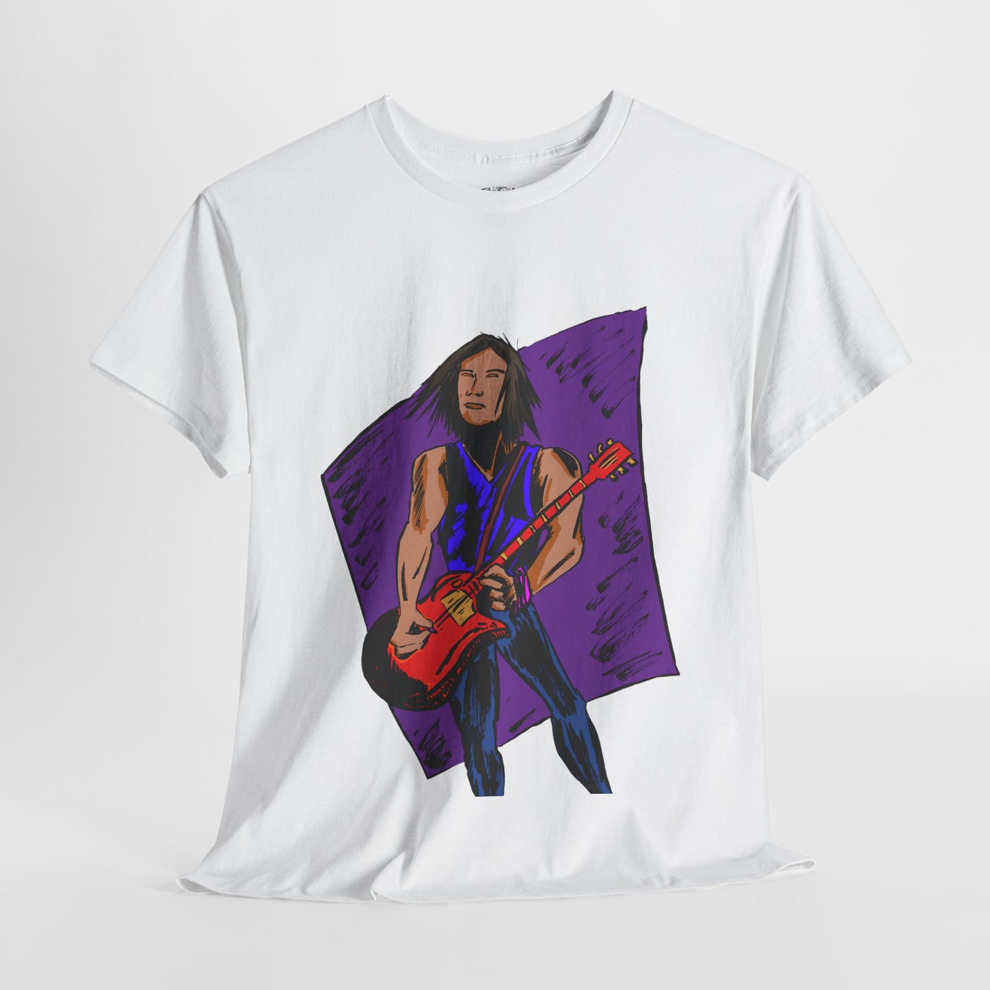 Rockstar Graphic Tee, Music Lover Shirt, Unisex Cotton T-Shirt, Gift for Musicians, Festival Outfit