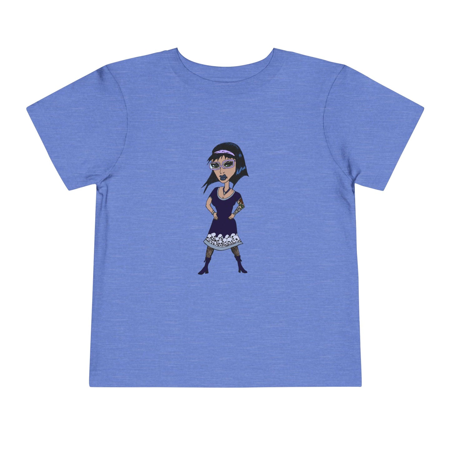 Goth Girl Toddler Tee