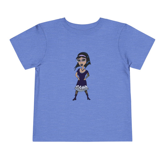 Goth Girl Toddler Tee