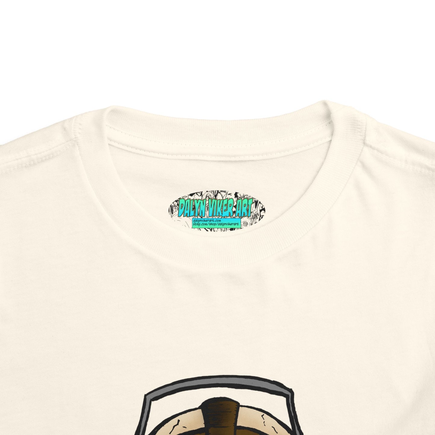 Toddler Tee — Playful Screaming Skull Graphic Kids' Shirt