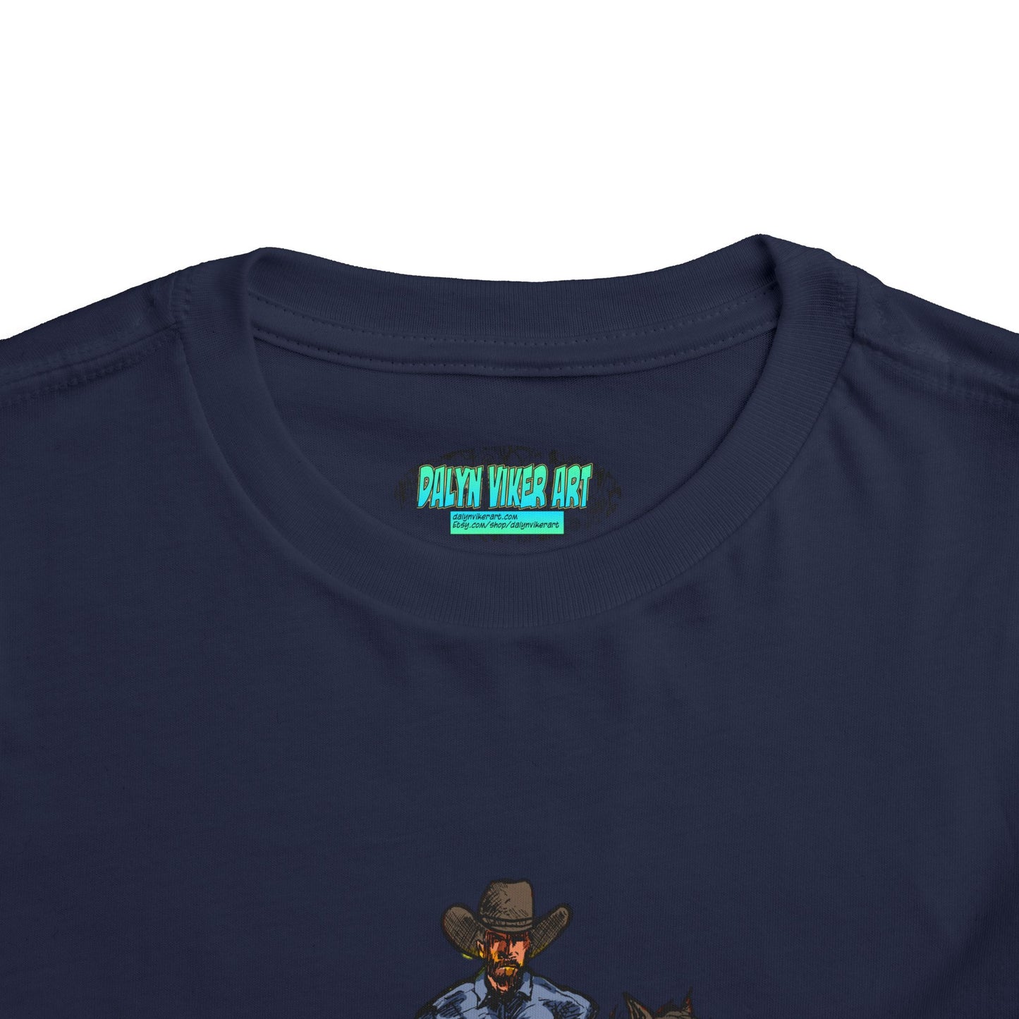 Cowboy on Horse Toddler Tee
