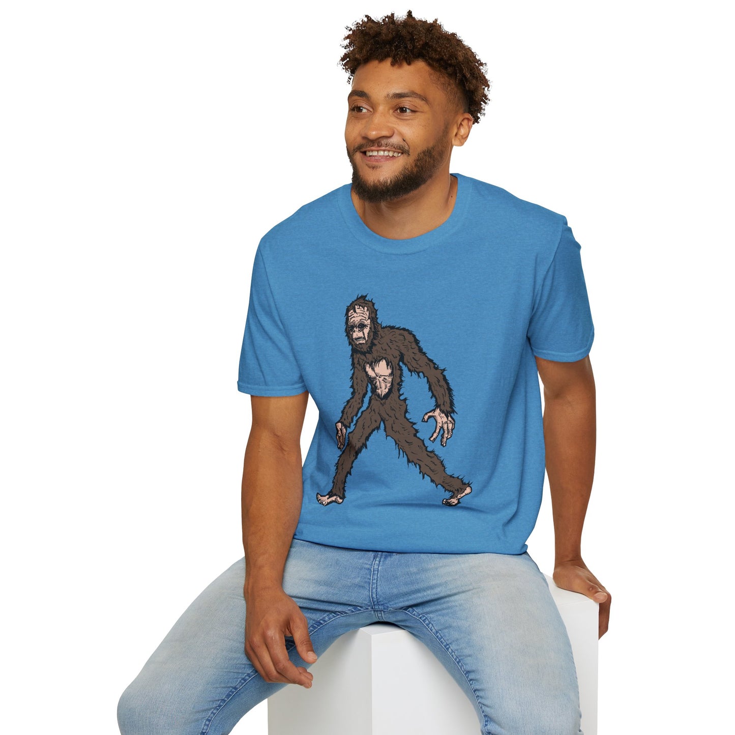 Bigfoot Stroll Unisex Softstyle T-Shirt